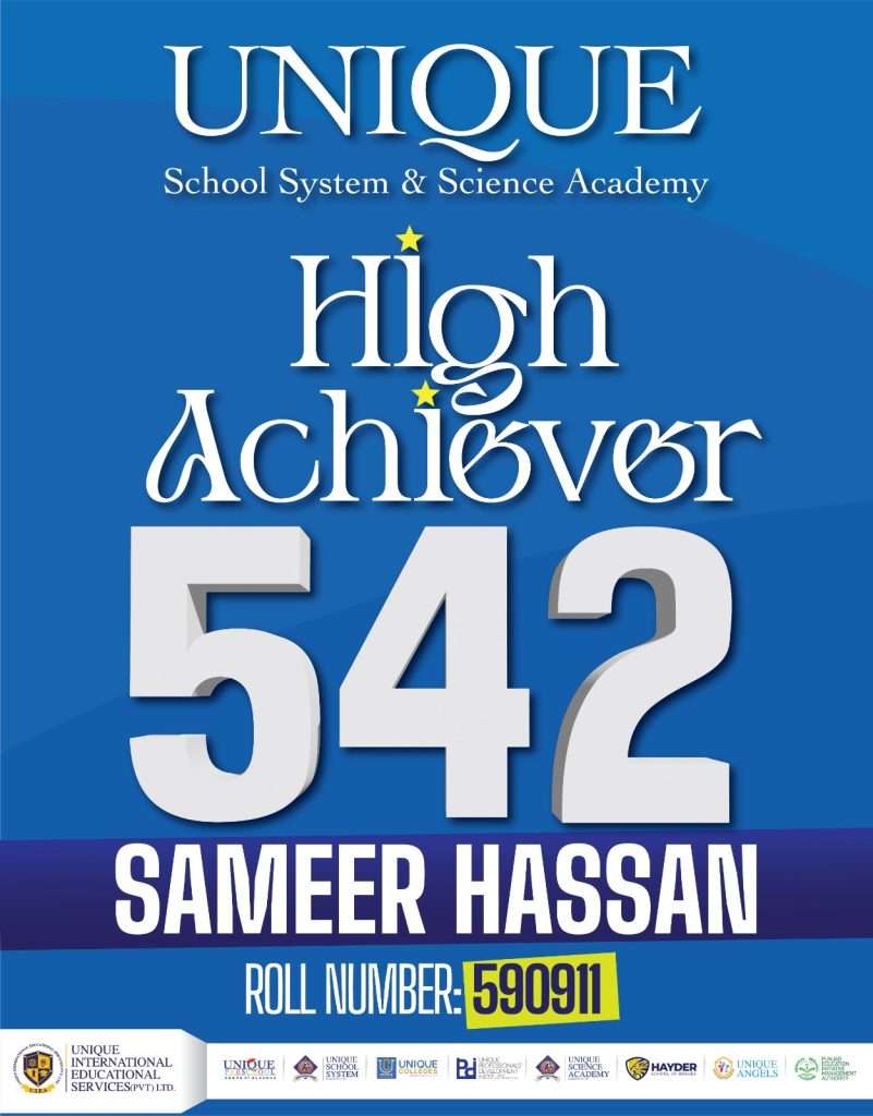 High Achievers Spotlight | BISE | 9th Class